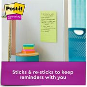 Post-it® Super Sticky Notes - Energy Boost Color Collection, 1 Pack