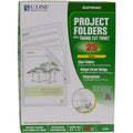 C-Line Letter Project File, Clear, 8 1/2" Width x 11" Length, 25 / Box, CLI62627