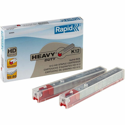 ACCO Rapid Cartridge Stapler Staple Cartridge - K12 Red, 1050 / Box — view 1