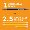 BIC Xtra-Precision Mechanical Pencils, 0.5 mm, # 2.5, 1 Pack, BICMPLMFP241