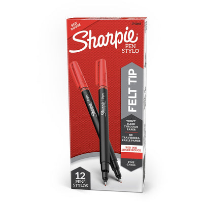 Newell Sharpie Fine Point Pen, 1 Dozen, SAN1742665