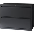 Lorell Fortress Series Lateral File, Charcoal, LLR60449
