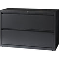 Lorell Fortress Series Lateral File, Charcoal, LLR60440