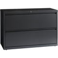 Lorell Fortress Series Lateral File, Charcoal, LLR60440