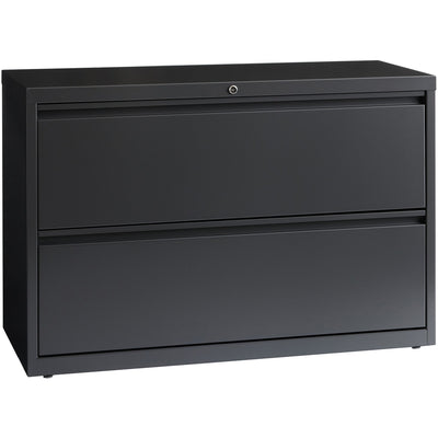 Lorell Fortress Series Lateral File, Charcoal, LLR60440