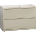 Lorell Fortress Series Lateral File, Putty, LLR60438
