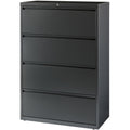Lorell Fortress Series Lateral File, Charcoal, LLR60446