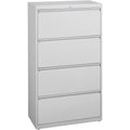 Lorell Fortress Series Lateral File, Light Gray, LLR60445