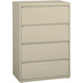 Lorell Fortress Series Lateral File, Putty, LLR60444