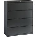Lorell Fortress Series Lateral File, Charcoal, LLR60437