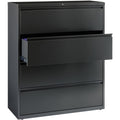 Lorell Fortress Series Lateral File, Charcoal, LLR60437