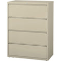 Lorell Fortress Series Lateral File, Putty, LLR60435