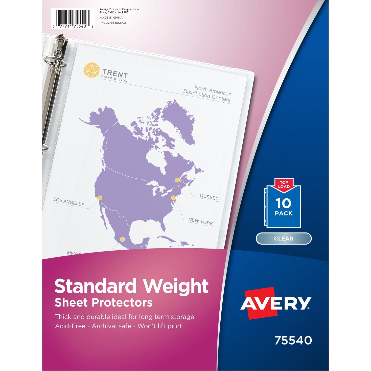Avery® Standard Weight Sheet Protectors, 1 Pack