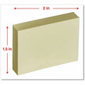 Universal Note Pad, Assorted Pastel, 12 / Pack, UNV35663
