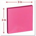 Universal Note Pad, Assorted Bright, 12 / Pack, UNV35610