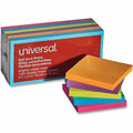 Universal Note Pad, Assorted Bright, 12 / Pack, UNV35610
