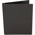 Universal Economy Non-View Round Ring Binder, 3 Rings, 1" Capacity, 11 x 8.5, Black, UNV31401