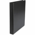 Universal Economy Non-View Round Ring Binder, 3 Rings, 1" Capacity, 11 x 8.5, Black, UNV31401