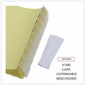 Universal Index Divider, Buff, 24 Set, UNV20891