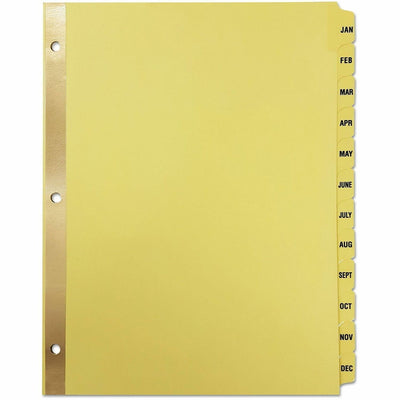 Universal Index Divider, Buff, 1 / Set, UNV20814