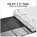 Universal Ring Binder, Black, 8 1/2" Width x 11" Length, UNV20791