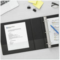 Universal Ring Binder, Black, 8 1/2" Width x 11" Length, UNV20781