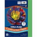 Dixon Ticonderoga Tru-Ray Construction Paper, Festive Green, 1 Pack, PAC103006