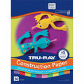 Dixon Ticonderoga Tru-Ray Construction Paper, Assorted, 1 Pack, PAC102941