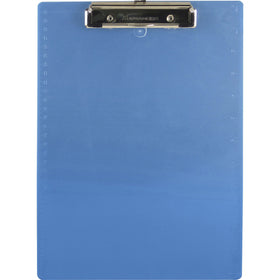 Saunders Recycled Plastic Clipboards with Spring Clip, Ice Blue, 8 1/2" Width x 11" Length, SAU00439