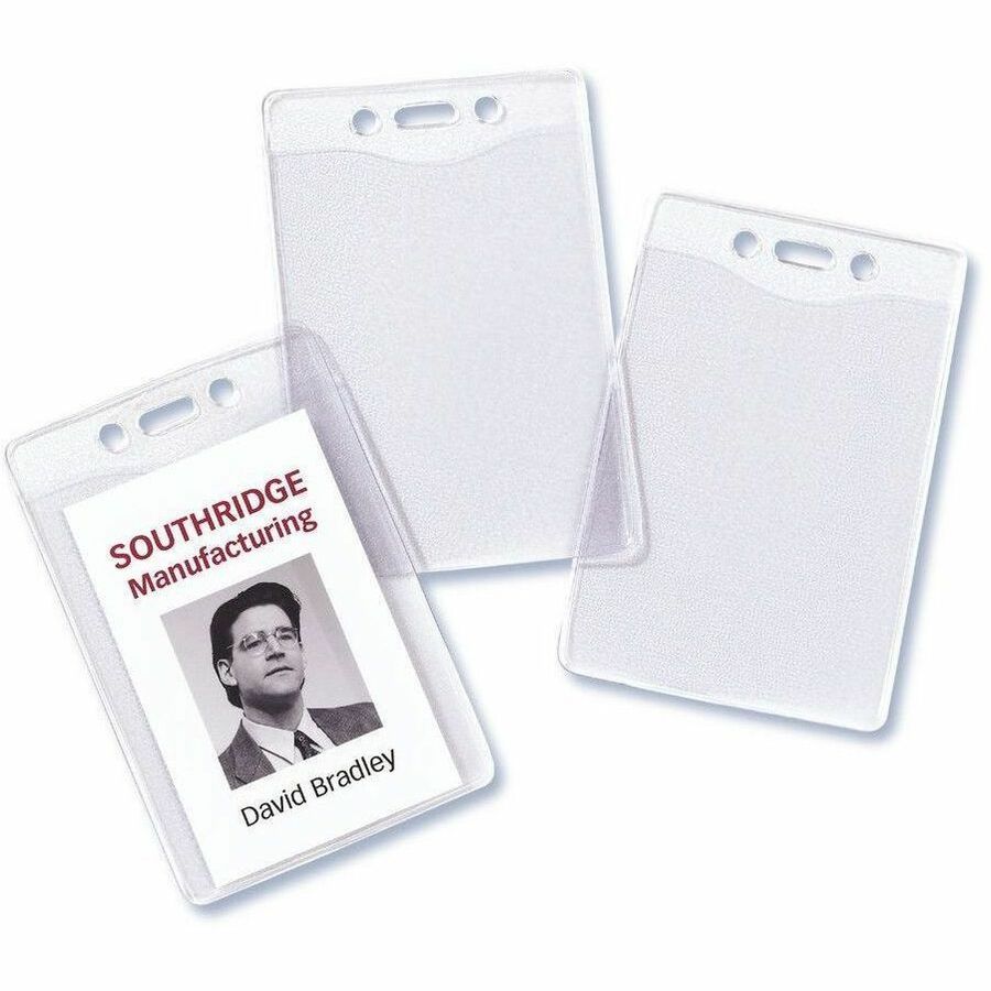 Avery Name Badge Holder, Clear, 25 / Pack — view 1