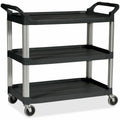 Rubbermaid Commercial Economy Cart, Black, RCP342488BK