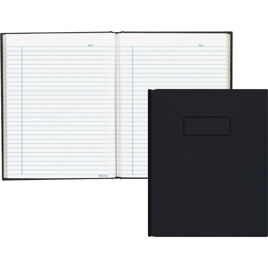 Blueline Hardbound Business Books, 9.25" x 7.25", Perfect Bound, 96, Index Sheet, REDA9