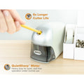 Amax Bostitch QuietSharp Executive Electric Pencil Sharpener, Silver, BOSEPS8HDGRY