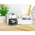 Amax Bostitch QuietSharp Executive Electric Pencil Sharpener, Silver, BOSEPS8HDGRY