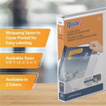 Davis Group of QuickFit View Binder, 3-Ring Binder, Angle D Ring, 1 Inch, White, 8 1/2" Width x 11" Length, STW870100