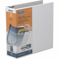 Davis Group of QuickFit View Binder, 3-Ring Binder, Angle D Ring, 3 Inch, White, 8 1/2" Width x 11" Length, STW870500