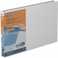 Davis Group of QuickFit Heavy-Duty Landscape 3-Ring Binder, D-Ring, View Binder, 1 Inch, White, 11" Width x 17" Length, STW94010