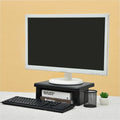 First Base DAC Stax MP-107 Ergonomic Height-Adjustable Monitor Riser/Laptop Stand, Black, DTA02161