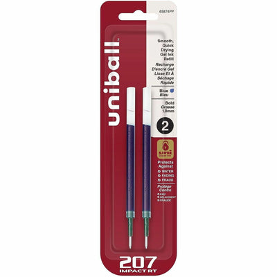 uni-ball uniball™ 207 Impact RT Gel Pen Refill, 2 / Pack, UBC65874PP