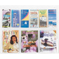 Safco Nine Compartment Magazine/Pamphlet Display, Clear, SAF5666CL