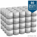 Georgia Pacific . Pacific Blue Basic Standard Roll Embossed Toilet Paper, White, 80 / Carton, GPC1988001