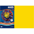 Dixon Ticonderoga Tru-Ray Heavyweight Construction Paper, Yellow, 1 Pack, PAC103036