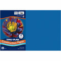 Dixon Ticonderoga Tru-Ray Heavyweight Construction Paper, Blue, 1 Pack, PAC103054