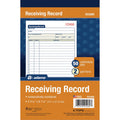 TOPS Adams Carbonless Receiving Record Book, White, 5.56" Width x 8.43" Length, ABFDC5089