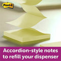 3M Post-it Greener Dispenser Notes, Yellow, 1 Pack, MMMR330RP12YW