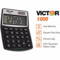 Victor 1000 Mini Desktop Calculator, Black, VCT1000