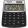 Victor 1000 Mini Desktop Calculator, Black, VCT1000