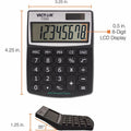 Victor 1000 Mini Desktop Calculator, Black, VCT1000