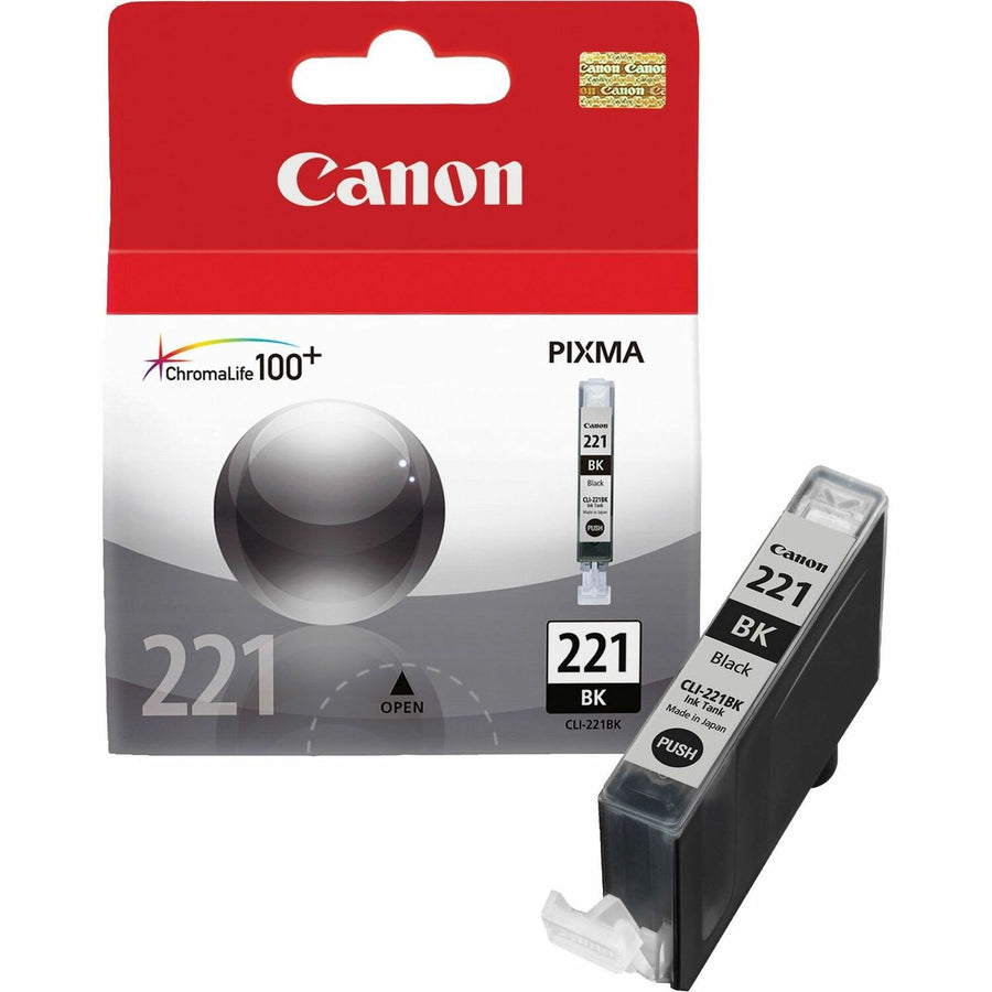 Canon CLI221 Dye Ink Cartridge, CNMCLI-221BK