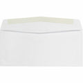 Quality Park No. 10 Business Envelopes with Gummed Flap, White, 1000 / Box, QUA90020B